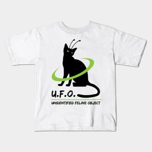 Unidentified Feline Object Kids T-Shirt